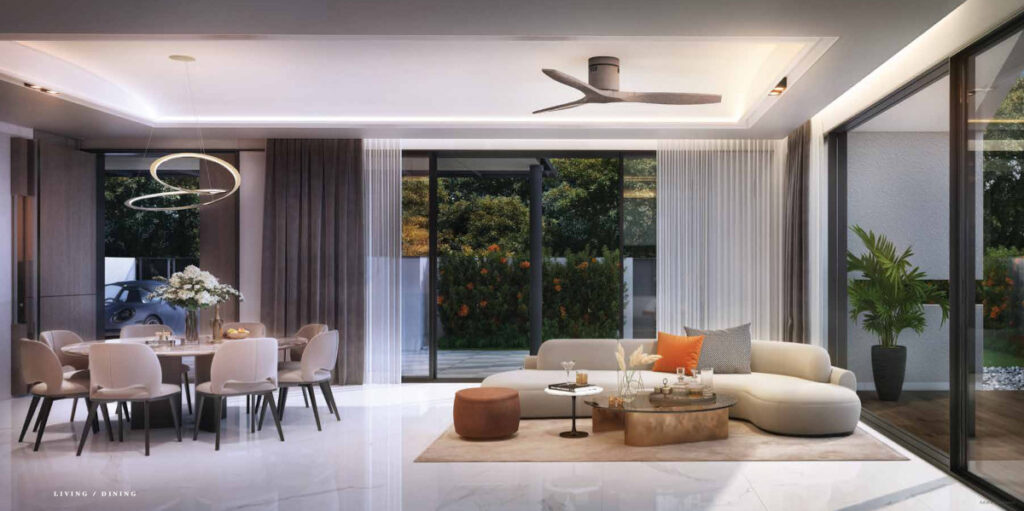 Caldecott Hill Estate Living Room