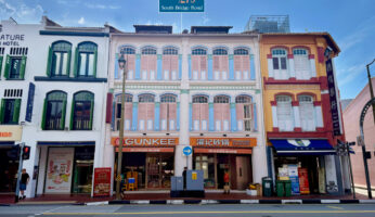 The shophouses at 277 and 279 South Bridge Road